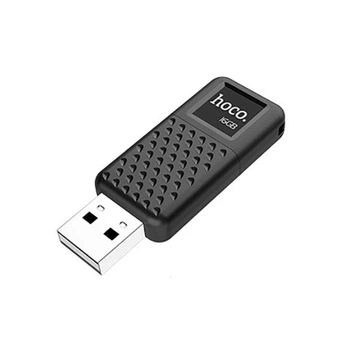 Флеш память USB-флеш 16Gb Hoco UD6 чорн.