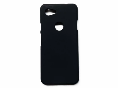 Защитный чехол-панель Black Matte для Google Pixel 3a тонкий, черный, матовый, высококачественный пластик
