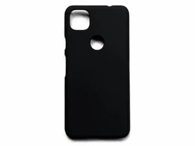 Защитный чехол-панель Black Matte для Google Pixel 4a тонкий, черный, матовый, высококачественный пластик