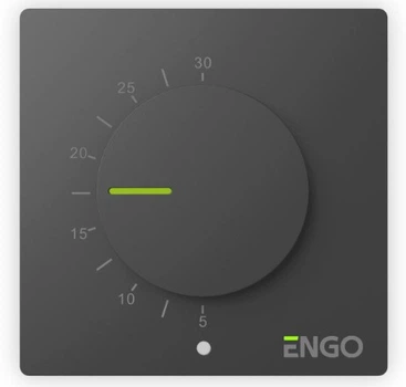 Проводной суточный термостат Engo ESIMPLE-230B черный