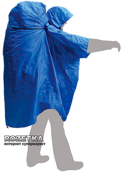 Плащ-дождевик Terra Incognita PonchoBag L/XL Blue (4823081504412)
