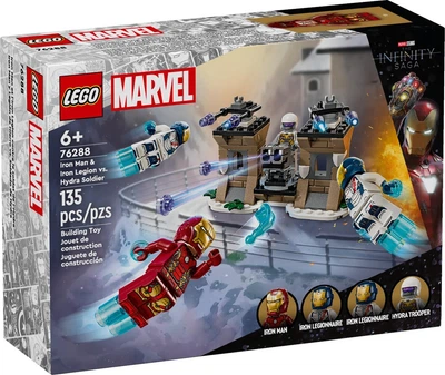 Конструктор Lego Super Heroes Залізна Людина та Залізний легіон проти солдата Гідри 76288