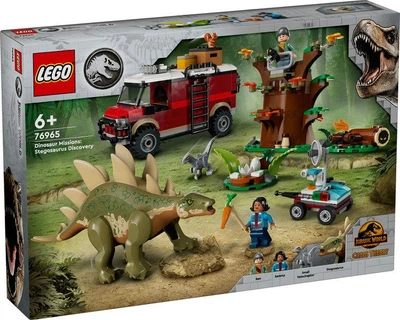 Конструктор Lego Jurassic World Миссии динозавров: Находка стегозавра 76965