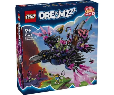 Конструктор LEGO DREAMZzz Опівнічний ворон Невіруючої Відьми (71478)