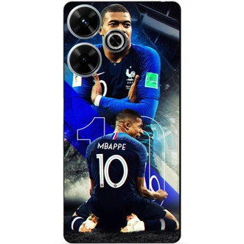 Силіконовий бампер чохол Candy для ZTE Nubia V60 з малюнком Mbappe Франція Мбаппе