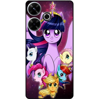 Чехол силиконовый бампер Candy для Realme C51 с рисунком Пони my little pony