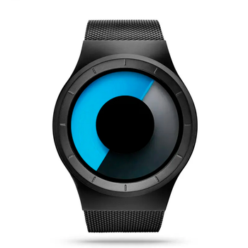 Часы мужские Geekthink BauTech 6002 с металлическим браслетом Черный (1014-613-00)