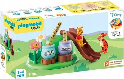 Zestaw zabawek Playmobil Disney Pszczeli ogród Kubusia Puchatka i Tygrysa (4008789713179)