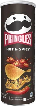 Чипсы Pringles Hot & Spicy острые, 165 г