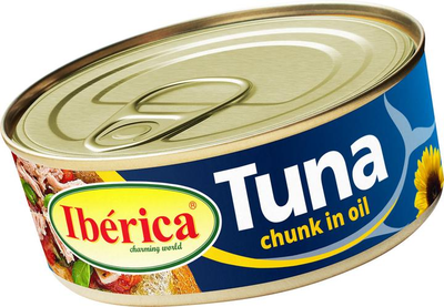 Тунець цілий в олії Iberica 150 г