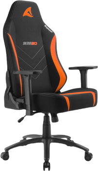 Ігрове крісло Sharkoon SKILLER SGS20 Fabric Black/Orange (4044951035045)