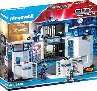 Набір фігурок Playmobil City Action Поліцейський відділок з в'язницею (4008789069191)