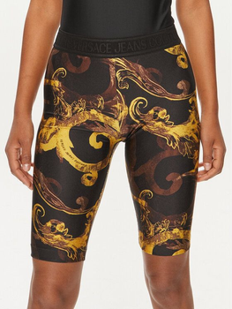 Spodenki sportowe damskie Versace Jeans Couture vjc76hac106js292g89 42 Czarny/Żółty (8052019638363)