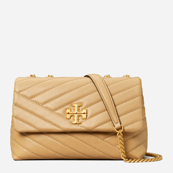 Сумка крос-боді жіноча з натуральної шкіри Tory Burch torb90452-251 Бежева (196133802762)