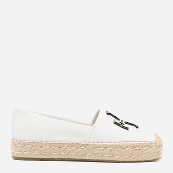 Espadryle damskie skórzane Tory Burch torb144346-109 37.5 (7.5US) Białe (196133575178)