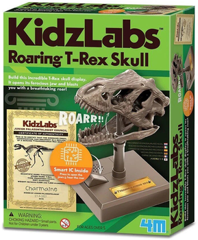 Zestaw doświadczalny 4M Kidzlabs Ryczaca czaszka T-Rex (4893156033994)