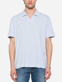 Polo męskie długie Calvin Klein ckk10k112959cgk 3XL Niebieskie (8720109273083)