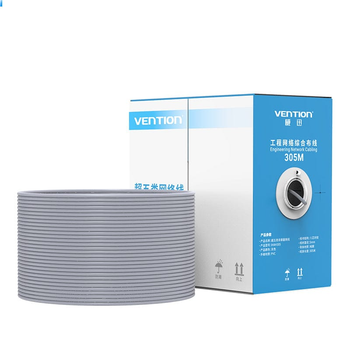 Патч-корд (Бухта) Vention CAT UTP5e Ethernet, 305 м Blue, rj-45 - rj-45, 8 жил (IJBH305)