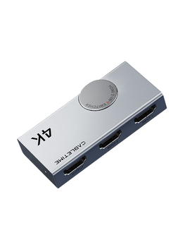 Світч Сabletime HDMI Switcher 2.0, 4K 60Hz, двунаправленный свитч HDMI 2.0 (CP33G)