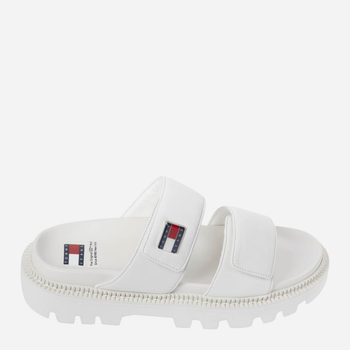 Klapki damskie Tommy Hilfiger thien0en02560ybl 40 Białe (8720646951413)