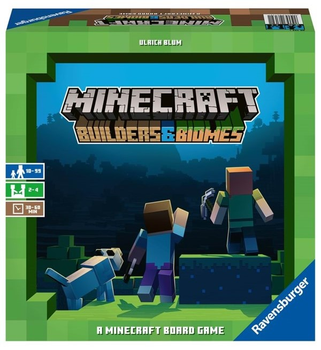 Настільна гра Ravensburger Minecraft Builders Biomes (4005556268788