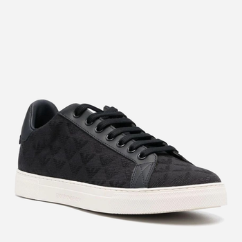 Sneakersy męskie do kostki Emporio Armani eax4x316xm741n151 44 (10US) Czarne (8054804109508)