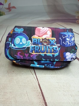 Пенал подвійний із клапаном блокс фрутс Blox Fruits блок фрукт стиль #2
