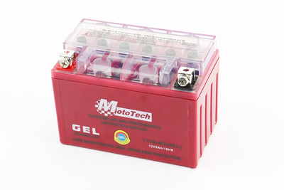 Мото акумулятор Mototech 12 Вольт 9Ah YTX9-BS гелевий