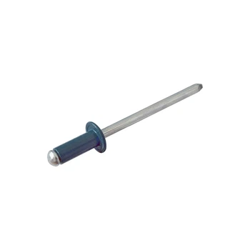 Заклепка RF ISO15977 4х8 RAL7016 прижим 2,5-4мм алюминий-сталь плоская головка (100шт.) [97RAL0000974008AT0] Rivettop