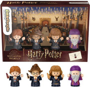 Zestaw figurek Mattel Little People Harry Potter i Kamień filozoficzny 7 cm (0194735203697)