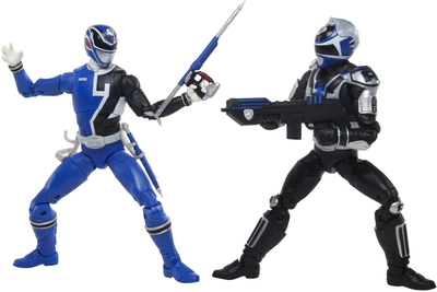 Zestaw figurek Hasbro Power Rangers Lightning Collection SPD B-Squad Blue Ranger Vs A-Squad Blue Ranger (5010993774357)