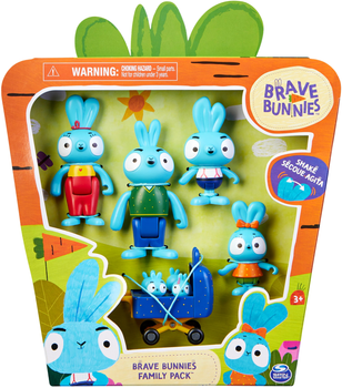 Набір фігурок Spin Master Brave Bunnies Family сім'я кроликів (0778988417836)