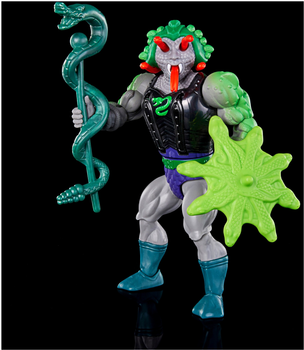 Ігрова фігурка Mattel Masters of the Universe Origins Actionfigur Deluxe Snake Face 14 см (0194735104093)