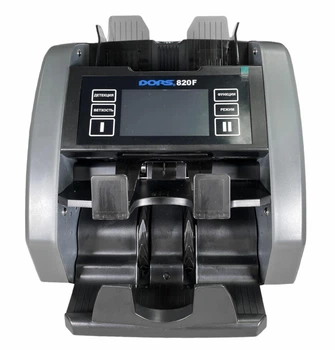 Сортировщик Банкнот DORS 820F Fitness | 2-х карманный счетчик валют с детекцией купюр (UV/MG/IR)