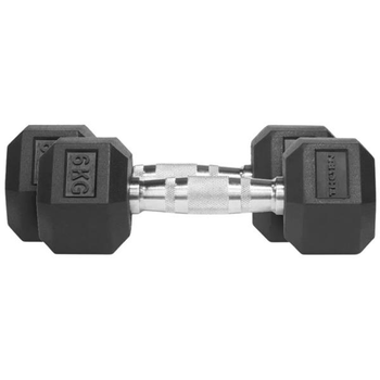 Набір гантелей Thorn Fit Hex Rubber Dumbbell H1103 2 x 6 кг (5902701512200)