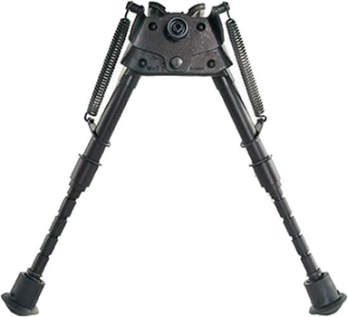 Сошки Harris Bipod S-BRM на антабку. 15,2-22,9 см. Шарнирная база. Подпружиненные ножки