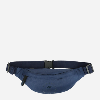 Сумка на пояс бананка жіноча 4F Waist Bag M067 4FJWSS24AWAIM067-32S Синя (5904698762194)