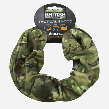 Тактичний бафф Kombat UK Tactical Snood Uni Мультикам (kb-ts-btp)