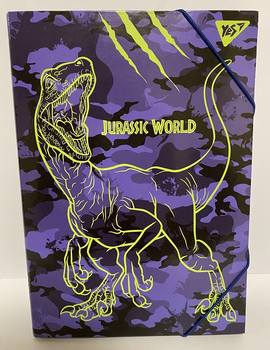 Папка для праці картонна А4+ Jurassic World 491556 YES