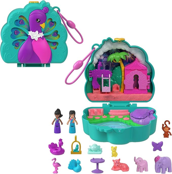 Zestaw kompaktowy Polly Pocket Ogród Pawia (0194735217939)