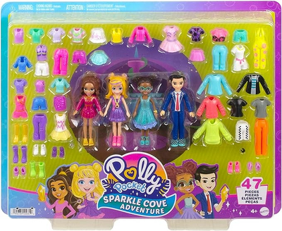 Zestaw modowy Polly Pocket Błyszcząca Zatoka (194735109319)