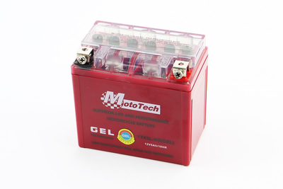 Мото акумулятор Mototech 12 Вольт 5Ah YTX5L-BS гелевий