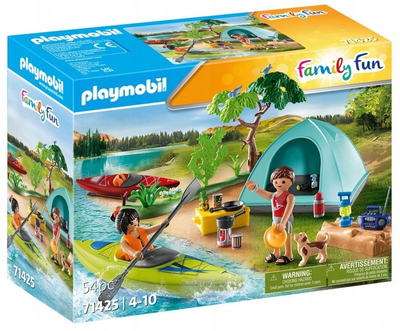 Zestaw zabawek Playmobil Family Fun Biwak pod namiotem (4008789714251)