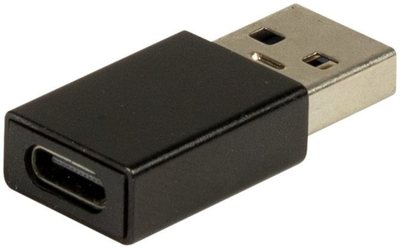 Адаптер Inter-Tech USB Type-A / USB Type-С - RJ-45 Black (4260455647885)