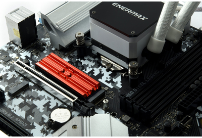 Radiator na dysk SSD Enermax ESC001 M.2 Red (ESC001-R)