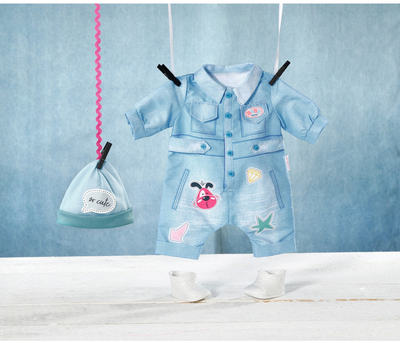 Набір одягу для ляльок Baby Annabell Deluxe Джинсовий стиль 43 см (4001167832592)