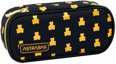 Piórnik Astrabag Golden Teddy AC6 jednokomorowy (5901137224121)