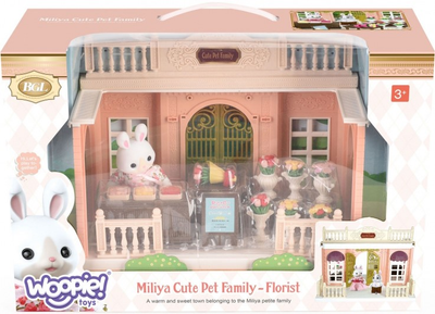 Ляльковий будиночок Woopie Miliya Cute Pet Family Florist (5904326943162)