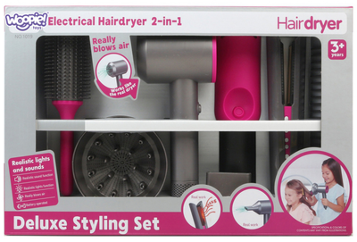 Zestaw fryzjerski Woopie Electrical Hairdryer 2 in 1 (5906280650100)