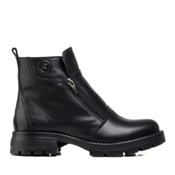 Черевики Kento Чорний 38 (1147ЦП)
